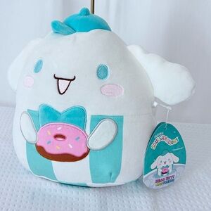 NWT SQUISHMALLOWS Teal & White Plush, Cinnamoroll